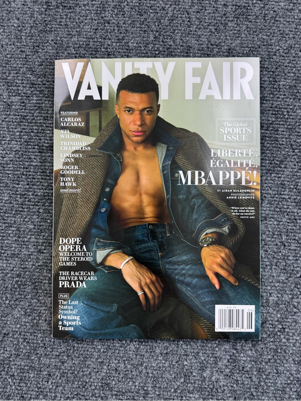 Vanity Fair Magazine: Kylian Mbappe, World Cup, Carlos Alcaraz, Sports 2026